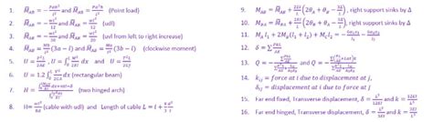 Image result for Engineering Calculations Civil Formulae