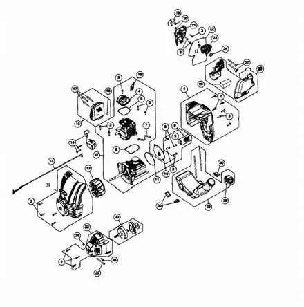 Image result for Craftsman 25Cc Weedwacker Parts Diagram
