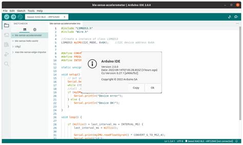 Toradh íomhá ar Arduino Desktop IDE