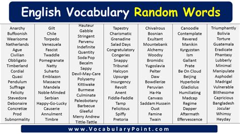 Image result for Random Printable Word