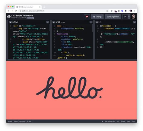 Learn JavaScript Free with CodePen に対する画像結果
