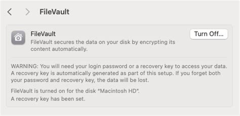 Toradh íomhá ar Turn On Device Encryption MacBook Pro