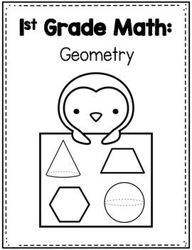 Image result for First Grade Geometry Worksheets