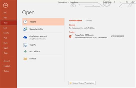 How to Open PowerPoint に対する画像結果