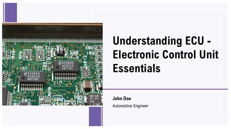 Image result for Electronic Control Unit Template