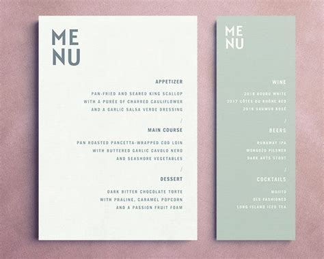 Image result for Free Menu Templates InDesign