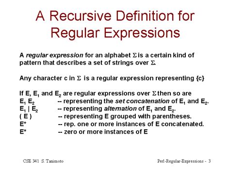 Image result for Recursive Definition of Regular Expression