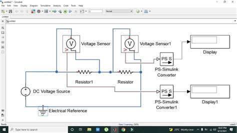Toradh íomhá ar Current Source Simulink