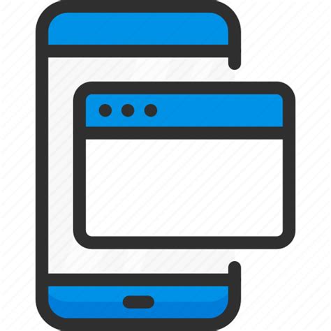 Image result for Mobile HTML Page Icon