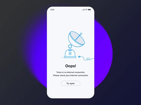 Image result for No Internet Connection Page UI