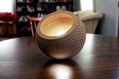 Toradh íomhá ar Glowforge Cardboard Projects