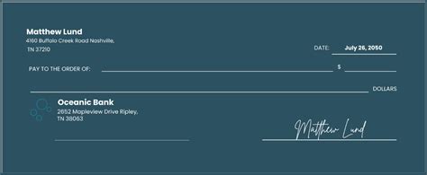Toradh íomhá ar Check Template Vector