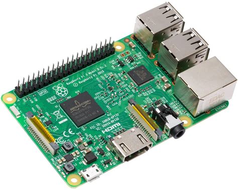 Toradh íomhá ar Raspberry Pi 2 Model B Liftable Plastic Strips