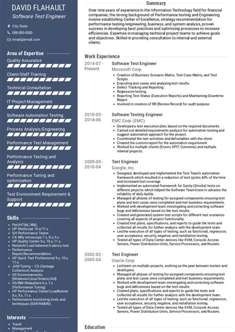 Image result for Automotive Test Engineer Resume Examples