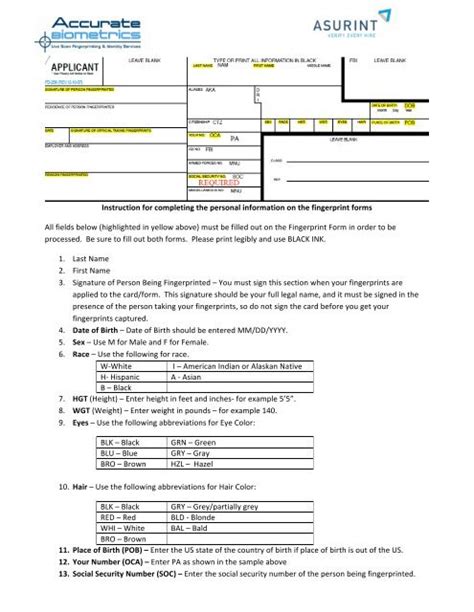 Image result for Biometric Fingerprint Form