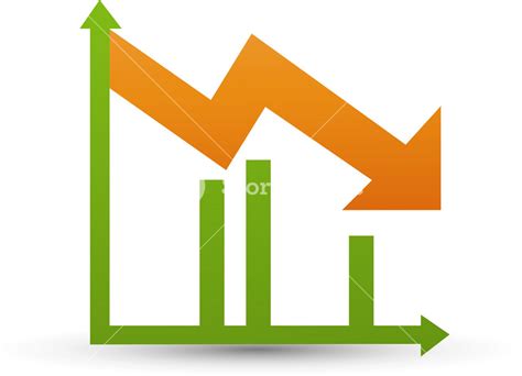 Image result for Negative Trend Line Graph