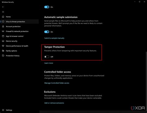 Image result for Disabling Microsoft Defender