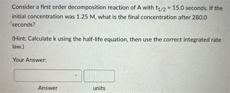 Image result for First Order Decomposition Equation