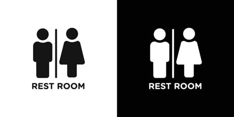 Comfort Room Sign Vector Art, Icons, and Graphics for Free Download