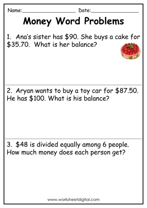Image result for Money Management Math Problems