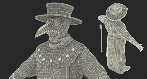 Image result for 3D Model Plague Doctor Knight
