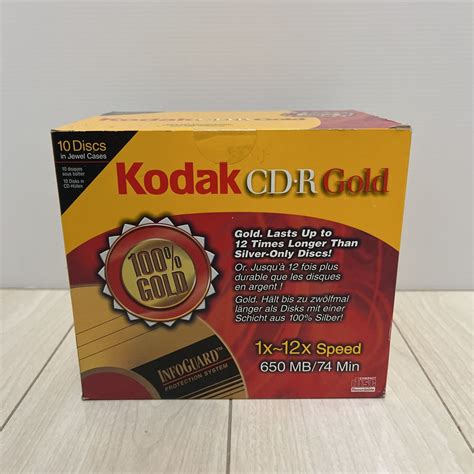 Kodak CD-R に対する画像結果