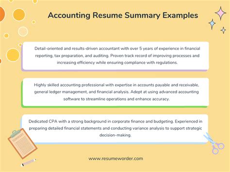Image result for Accounting Summary Example
