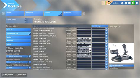 Image result for Camera Keybinds for Flight Sim