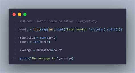Toradh íomhá ar How to Remove Average of Numbers in Python