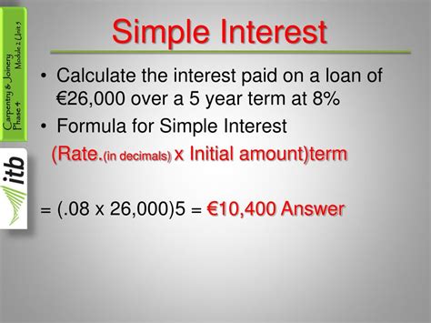 Image result for Simple Interest Over 5 Years