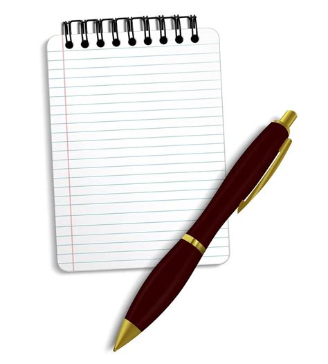 Image result for Notepad Clip Art