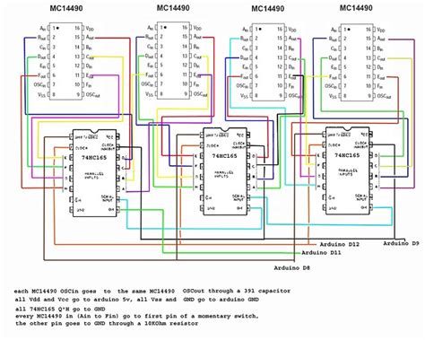Daisy Chain 74HC595 Arduino-এর ছবি ফলাফল