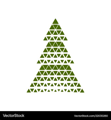 Image result for Triangle Shape Xmas Tree