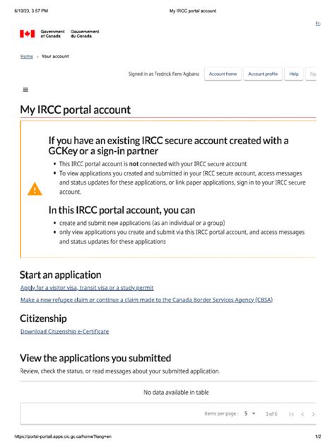 Image result for Ircc Agent Portal CSC