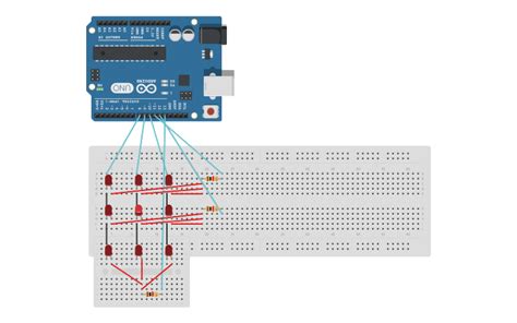 Image result for LED Matrix Tinkercad