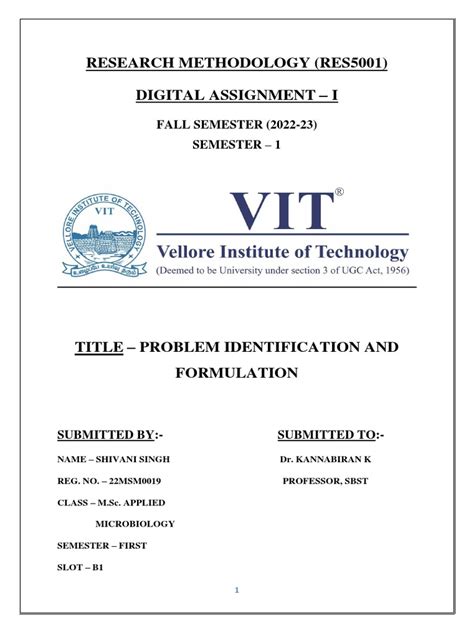 Toradh íomhá ar Problem Formulation in Project Report