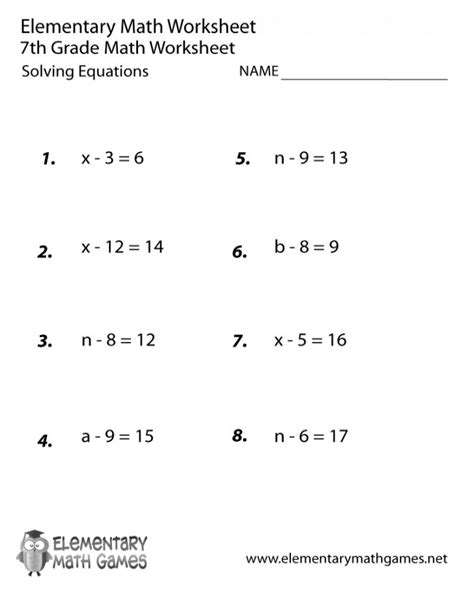 Math Worksheets for 7th Graders に対する画像結果