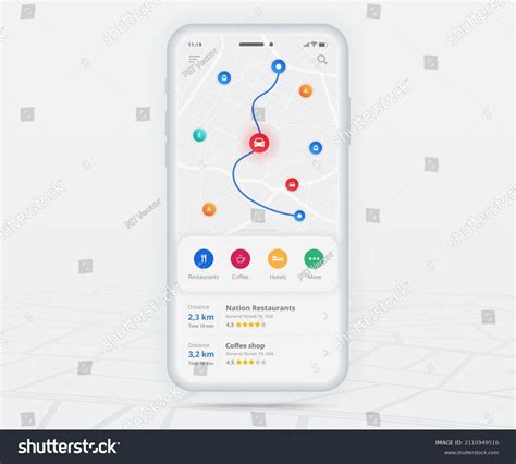 Image result for Navigation UI 3D