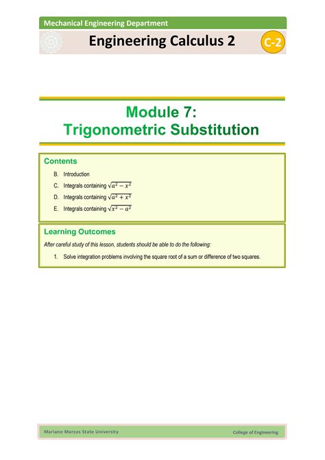 Image result for Trigonometric Substitution Sample Problems