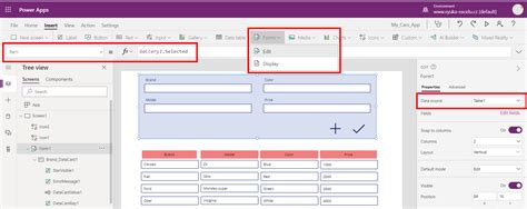 Image result for Power App Form to Update SQL Database