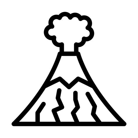 Image result for Volcano Simple Icon