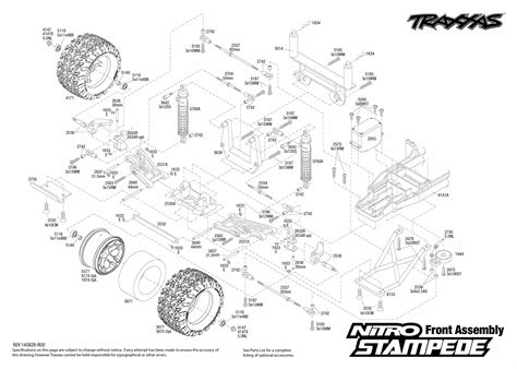 Toradh íomhá ar Nitro Rustler Exploded-View