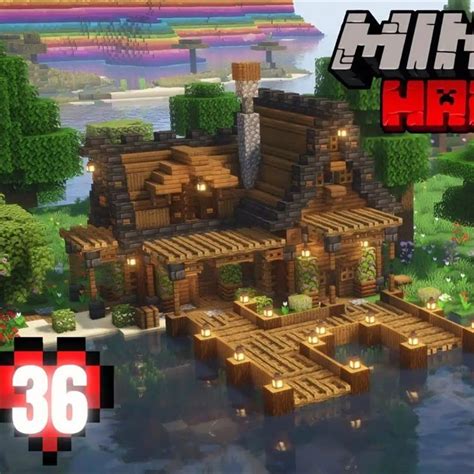 Toradh íomhá ar Simple Shack Minecraft