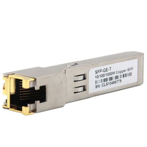Image result for Copper SFP Module RJ45 Connector