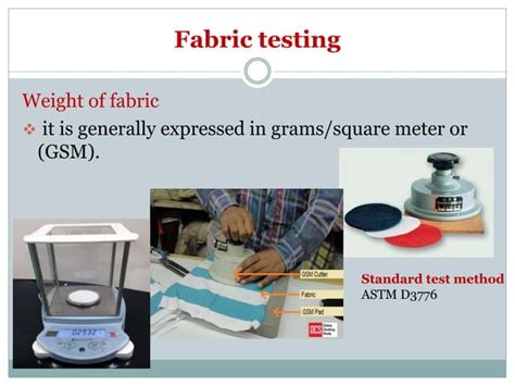 Afbeeldingsresultaten voor Fabric Testing II.ppt