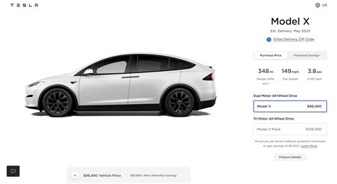 Tesla Model X Price in India に対する画像結果