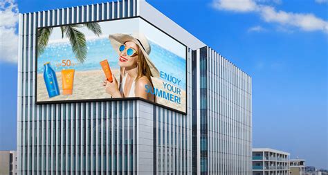 Image result for LED Screen at Commercial Building