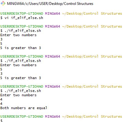 Toradh íomhá ar Elif in Shell Scripting