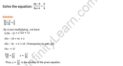 Linear Equation Class 8th Maths に対する画像結果