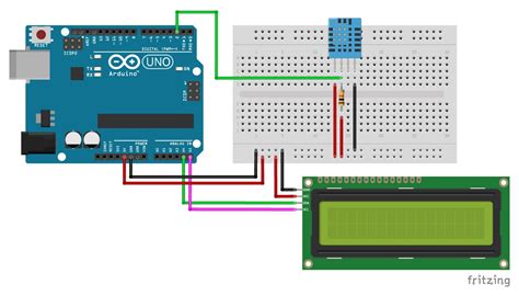 Image result for DHT11 Arduino Wiring-Diagram